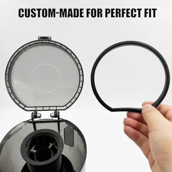 Online 2 ST Ersättningspackning Stickdammsugare Sladdlös Dammbehållarlock, Tätningsfästen för 18v PCL720, PBLSV716, PBLSV717