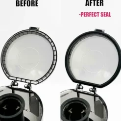 Online 2 ST Ersättningspackning Stickdammsugare Sladdlös Dammbehållarlock, Tätningsfästen för 18v PCL720, PBLSV716, PBLSV717