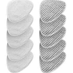 10 st Ersättningspad för Sladdlös Elektrisk Roterande Mopp Sopmaskin Trådlös Elektrisk Roterande Mopp Ersätt