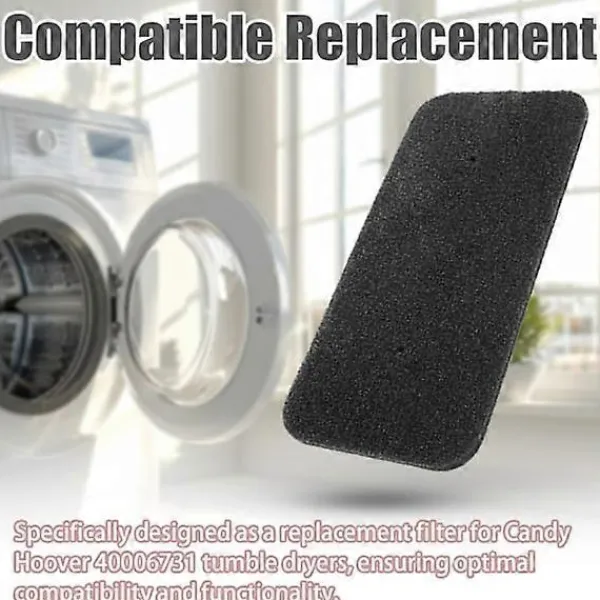 Outlet 5 st Filter för Candy Hoover 40006731 torktumlare 5-pack