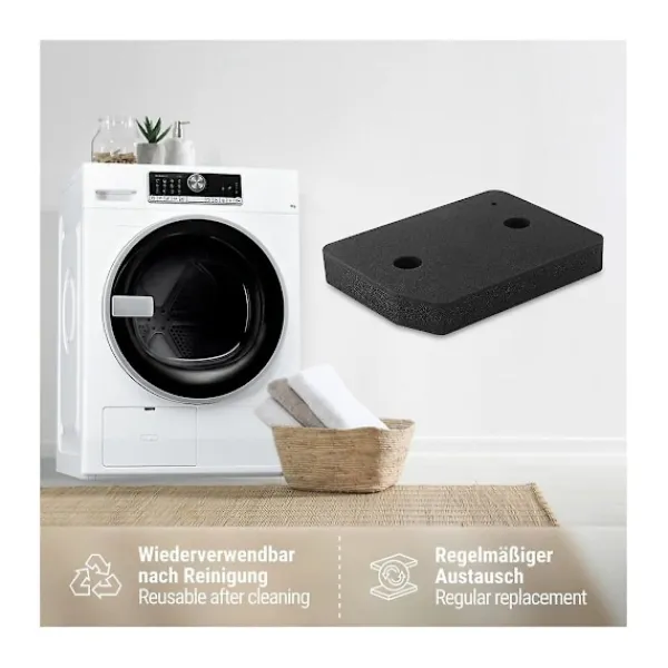 Outlet 6 st filter för T1 torktumlare 9164761 Ersättningsdel för torktumlare