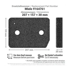 Hot 6 st filter för T1 torktumlare 9164761 reservdel för torktumlare