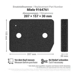 Discount 6 st filter för T1 torktumlare 9164761 Ersättningsdel för torktumlare