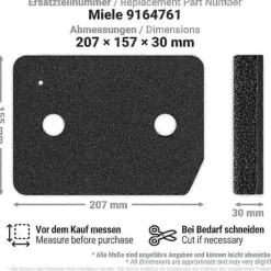Discount 6 st Filter för T1 Torktumlare 9164761 Ersättningsdel för Torktumlare