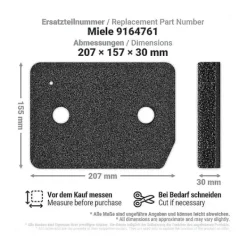 Sale 6 st filter för T1 torktumlare 9164761 reservdel för torktumlare