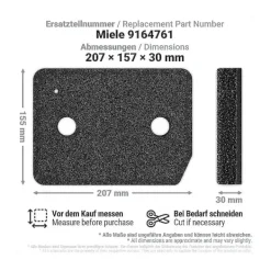 New 6 st filter för T1 torktumlare 9164761 reservdel för torktumlare-FQ-