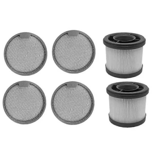 New 6 st Filter och Filter Bomull för Z10/Z20 Station Soprobot Tillbehör Robotdammsugare Delar R