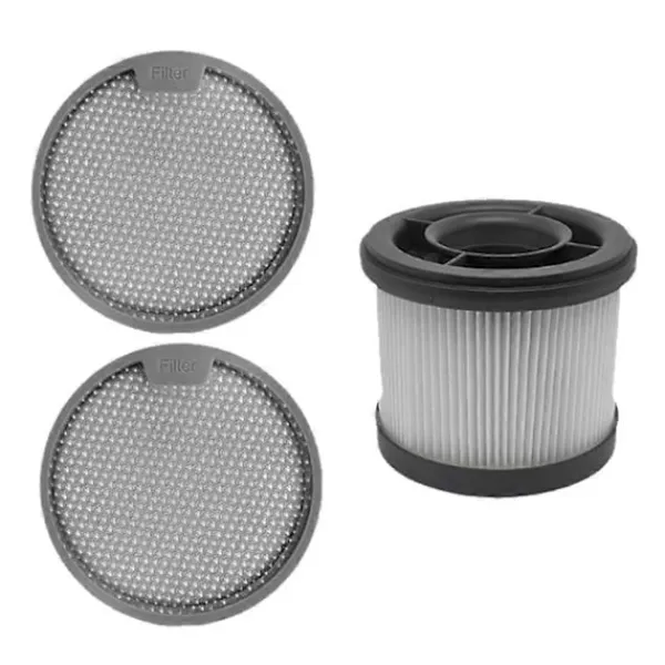 New 3 st Filter och Filterbomull för Dreame Z10 Station Robotdammsugare