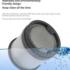 New 3 st Filter och Filterbomull för Dreame Z10 Station Robotdammsugare