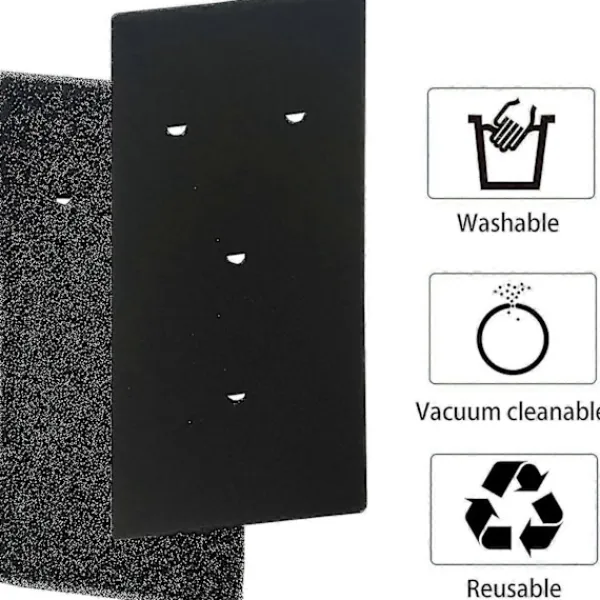 4 st. Filter till Värmepumpstork - Ersättningsfilter för Bauknecht, Privileg, Whirlpool Modeller