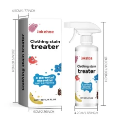 Clearance 1/3/5 st flaskor Kläder Dekontamineringsspray Fläckborttagningsmedel Spray Fläckborttagare För Tyg Portabel Fläckborttagningsspray 1pc