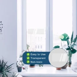 Clearance 20 st Fönsterflugfällor, självhäftande vattentät flugpapper Klibbiga limremsor Fruktflugfångare Klar för husflugor Inomhus Utomhus Hem Restaurang