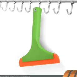 Sale 2 st Fönsterskrapa med Handtag, Flexibel Gummiskrapa, Duschskrapa, för Glas, Speglar, Bilfönster, Badrum, 15 cm