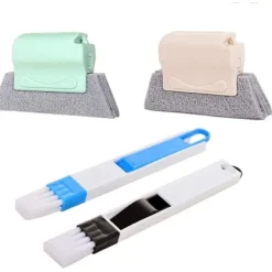 ATELA 4 st Fönsterspår Rengöringsborste, dammsopande fogrengöringsborste