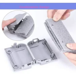 ATELA 4 st Fönsterspår Rengöringsborste, dammsopande fogrengöringsborste