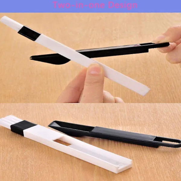 ATELA 4 st Fönsterspår Rengöringsborste, dammsopande fogrengöringsborste