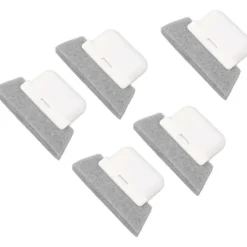 Clearance 5 st Fönsterspår Rengöringsborste Skrapa Borste Fönster Litet Paket Borste Hushållsborste Skrapverktyg Skrapa Rengöringsborste