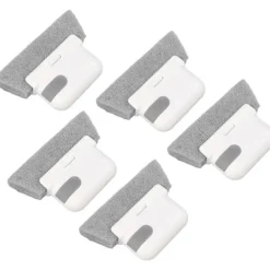 Clearance 5 st Fönsterspår Rengöringsborste Skrapa Borste Fönster Litet Paket Borste Hushållsborste Skrapverktyg Skrapa Rengöringsborste