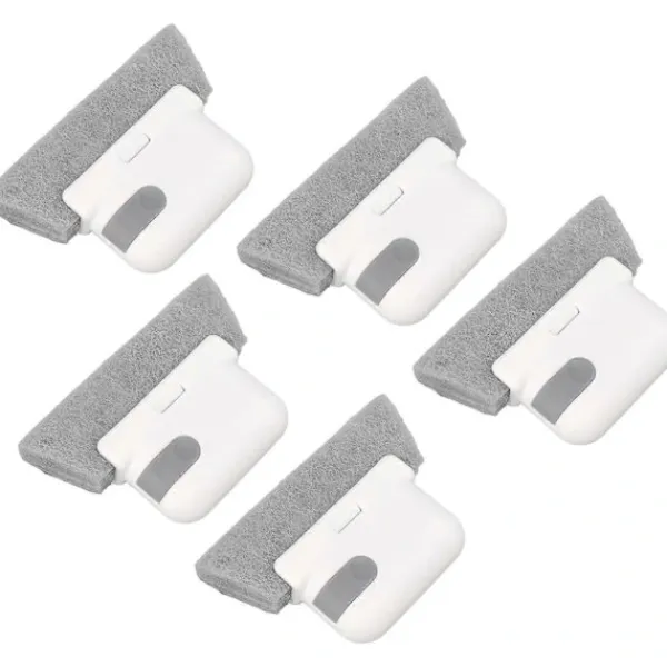 Sale 5 st Fönsterspår Rengöringsborste Skrapa Borste Fönster Litet Paket Borste Hushållsborste Skrapverktyg Rengöringsborste