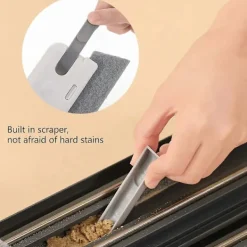 Sale 5 st Fönsterspår Rengöringsborste Skrapa Borste Fönster Litet Paket Borste Hushållsborste Skrapverktyg Rengöringsborste