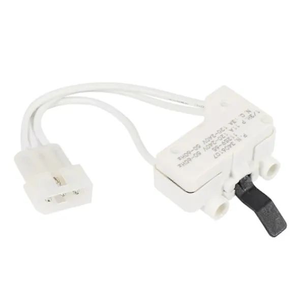 Online 2 ST för 3406107 Torktumlardörrbrytare Monteringsersättningsdel Passar Whirlpool Kenmore