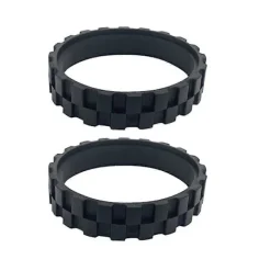 Online 2 ST För Roborock S5/T6/T7 Tillbehör Xiaomi Gående hjul Däckhud Ersättning Robotdammsugare Delar