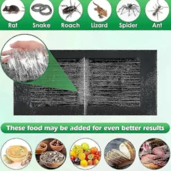 Best 5 st Förbättrad Klibbighet Extra Stor Musfälla Klibbig Musmatta - 120*27.5CM