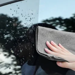 Online 10 st förtjockad magisk rengöringsduk mikrofiber yta Svart 20