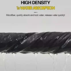 New 10 st förtjockad magisk rengöringsduk, mikrofiber utan spår absorberande omedelbar polering Återanvändbar rengöringsduk