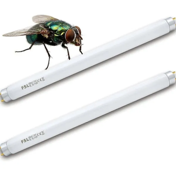 2 st FSL T5 8W Ersättningslampor för Flugfångare UV-rör för 8 W Flug- och Insektsdödare / Insektsfälla
