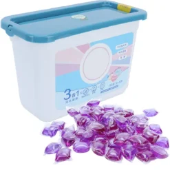 Online 60 st 8g 3 i 1 Tvättmedelspads Fläckborttagare Lavendeldoft