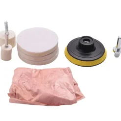 New 8 st 120g Ceriumoxid Glaspoleringspulver Kit för Djup Repborttagning för Vindruta Fönster Glas Rengöring Repor