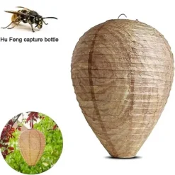 Discount 4 st Getingfällor Giftfria Pappersattrapper, Avskräckande för Bin - Getingbo Beige