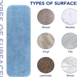 New 5 st Golvrengöring Latsäck Städduk Rengöringspåfyllningar