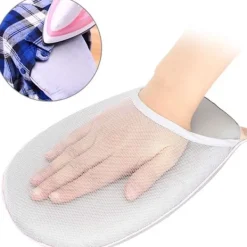 1 st (Grå) Bärbar Strykjärn Handhållen Non-Stick Strykjärnsöverdrag Strykning