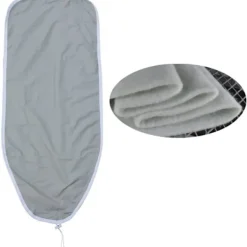 Outlet 1 st (Grå, 91x31cm) Strykbrädeöverdrag Enfärgat Strykbräde