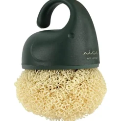 New 2 st Gröna Återanvändbara Nanofiber Rengöringsbollar, Multifunktionell Borste Rengöring