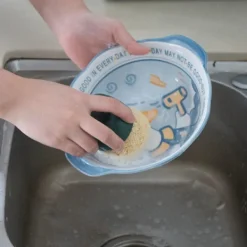 New 2 st Gröna Återanvändbara Nanofiber Rengöringsbollar, Multifunktionell Borste Rengöring