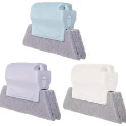 Clearance 3 st Groove Rengöringsborste Kreativ Magisk Fönster Dörr Spår C