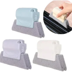 Clearance 3 st Groove Rengöringsborste Kreativ Magisk Fönster Dörr Spår C