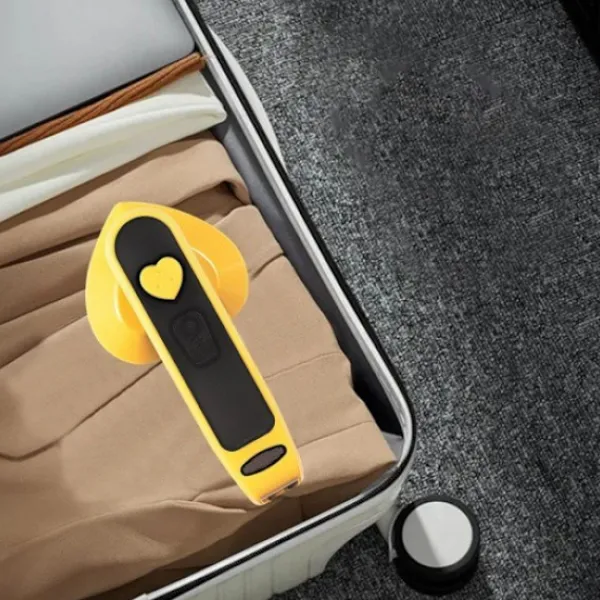 Sale 1 st (gul) Bärbar Mini Strykmaskin, Handhållen Ånga