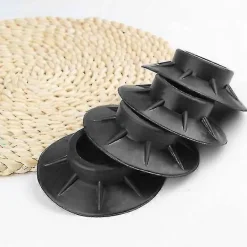 Clearance 4 st Gummi på glid vibrationsdämpare runda fötter sugkopp bas för tvättmaskin
