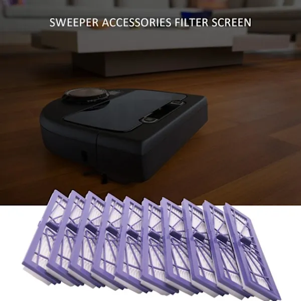 New Crowned 10 st HEPA-filter för Neato Botvac D / Connected-serien D7 D80 D85 D3 D75 D5 70e 75 80 85 dammsugare C
