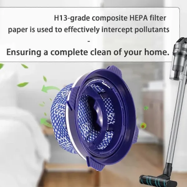 Online 6 st HEPA-filter för Samsung sladdlös dammsugare, reservdelar dammfilter enligt bild