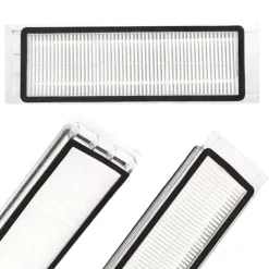 Best 4 st HEPA-filter för Xiaomi Roborock S5, S50, S51, S55, S6, MAXV Vit