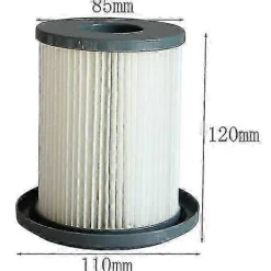 Hot 2 st Högkvalitativa ersättnings-HEPA-rengöringsfilter kompatibla med FC8740 FC8732 FC8734 FC8736 FC8738 FC8748 va