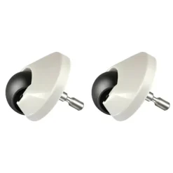 Hot 2 st hjul kompatibla med Dream D9 Max robotdammsugartillbehör och förbrukningsmaterial, hjul, universal-X72-