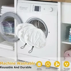 Clearance Selected deals 6 st H2o Ångmopp Rengöringsdynor Ersättning Mikrofiberdukar Tvättsbara