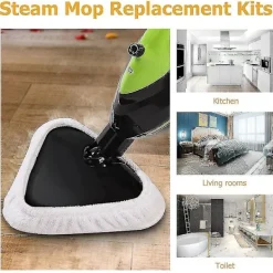 Clearance Selected deals 6 st H2o Ångmopp Rengöringsdynor Ersättning Mikrofiberdukar Tvättsbara