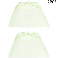 Clearance 2 ST hopfällbart bordsmatskydd Tält Paraply Anti Fly Mosquito Mesh överdrag[CO]